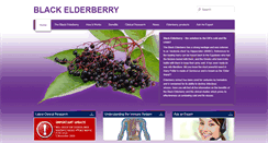 Desktop Screenshot of blackelderberry.info